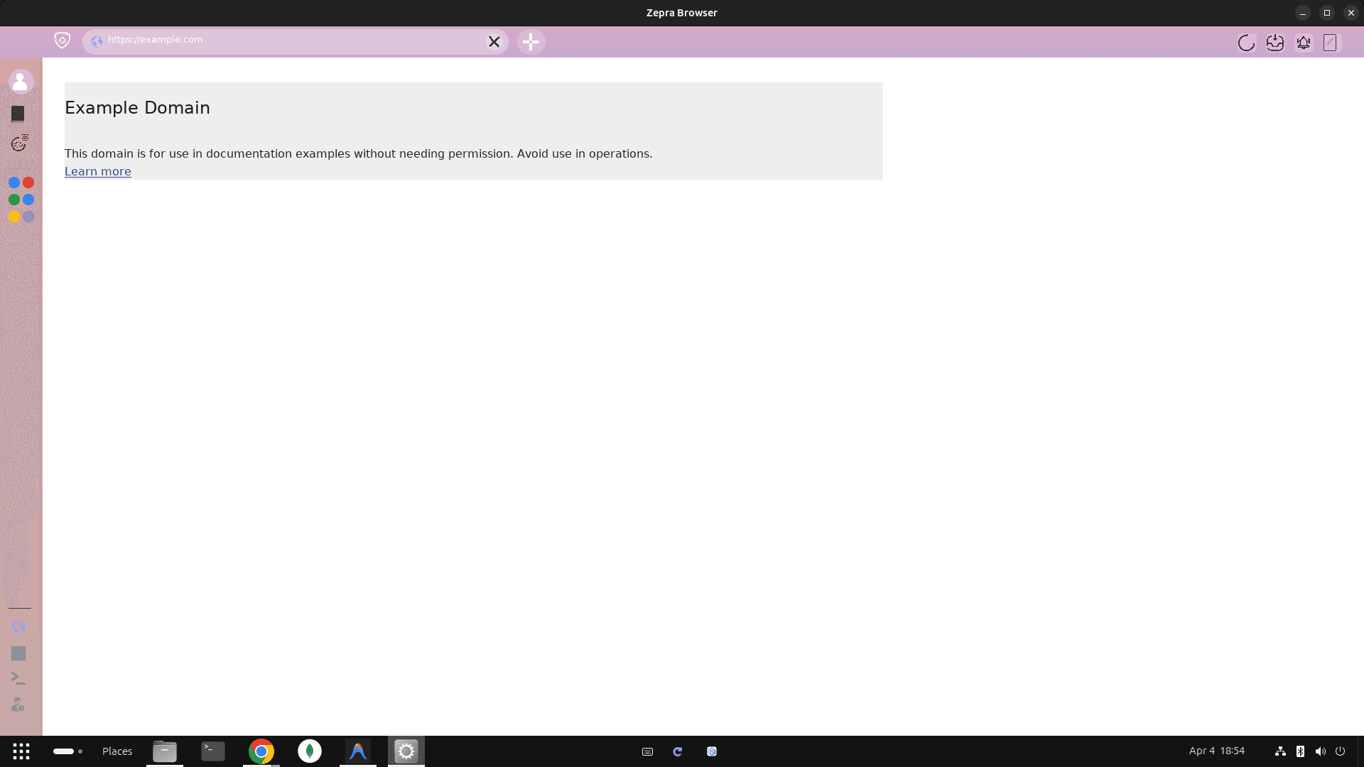 Page Rendering Example